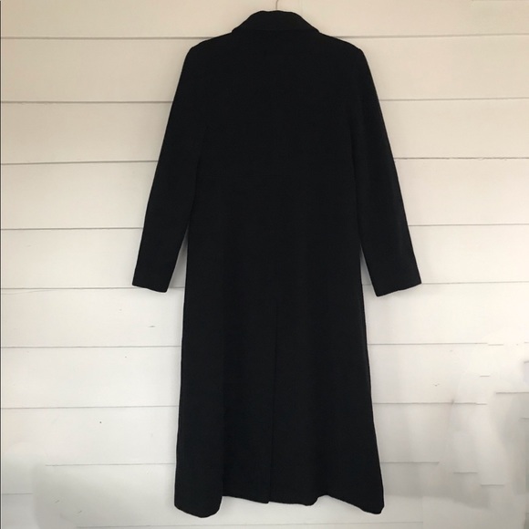 100% Cashmere Ankle Length Long Coat - Picture 2 of 5